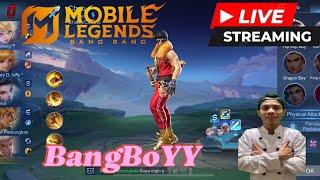 Live streaming BangBOYY | Mobile Legends: Bang Bang | solo rank  #solorankmythic #1002