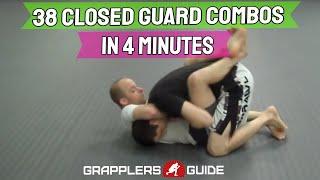 38 Closed Guard BJJ Combinations Everyone Should Know in 4 Minutes - Jason Scully