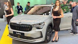 SKODA KODIAQ Sportline 2024 - FULL WALKAROUND & details (193 HP TDI, 4X4)