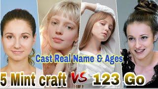 123 GO VS 5-Mint Crafts Members Comparison Real Names & Shocking Ages BY ShowTime