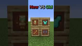 New Vs Old Minecraft  | #shorts #minecraft #youtubeshorts ||