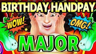  JACKPOT HANDPAY!  HUGE WIN for my brother on his Birthday  in Super Flaming Hot Pots!