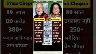 Uma Chopra v/s Prem Chopra #shorts