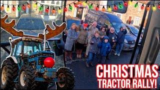 100+ Tractors Decend Onto High Street - POLICE CALLED!!