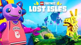 Our FIRST LOOK at LOST ISLES in LEGO Fortnite! (New Teasers)