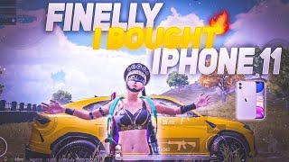 Finally I Got Iphone 11  | 4 Finger Claw + Gyroscope | BGMI MONTAGE