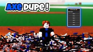  How to Dupe Axe [ Free ]  Lumber Tycoon 2 Scripts  | ROBLOX Scripts