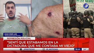 Juan trabajador: "Fue una cacería planificada, el próximo miércoles volvemos, ya dijimos nunca más"