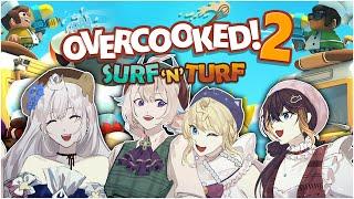 ZUTTOMO IN OVERCOOKED 2 SURF 'N' TURF【NIJISANJI EN | Reimu Endou】