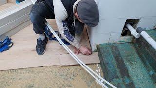 engineered floor installation #shorts #foryou #viral #video #fyp