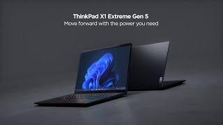 Lenovo ThinkPad X1 Extreme Gen 5 – Move forward with the power you need