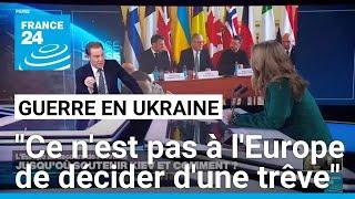 Une seule personne peut décider d'une trêve : Vladimir Poutine • FRANCE 24