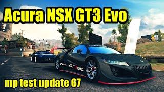 Asphalt 8, Acura NSX GT3 Evo rank 1682 multiplayer update 67