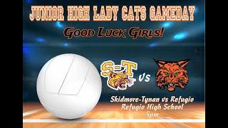 2024:  JH Volleyball:  Skidmore 7th “A” vs Refugio “B”