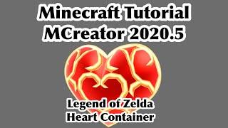 Legend of Zelda Heart Containers (MCreator 2020.5 Tutorial)