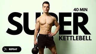 40 min SUPERSET KETTLEBELL workout | Full body workout