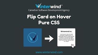 Flip Card on Hover with CSS