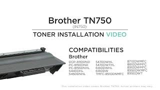 ImagingNow   Brother TN750   Toner Installation