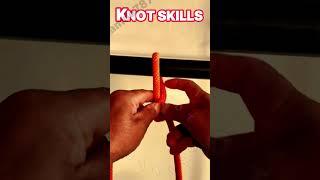 A SMALL CHALLENGE BUT VERY WORTHWHILE !!! #knots #knotskill #knotskills #knot #knottying