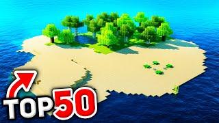 TOP 50 BEST SURVIVAL ISLAND SEEDS for MINECRAFT in 2025!