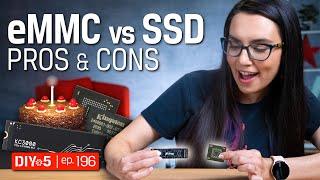 eMMC vs SSD – DIY in 5 Ep 196