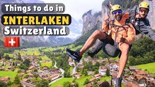 BEST of SWITZERLAND ! Interlaken, Lauterbrunnen, Grindelwald, Paragliding