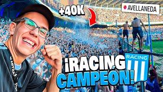 RACING CAMPEÓN DE LA SUDAMERICANA - ASÍ SE VIVIÓ EN EL CILINDRO