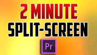 Premiere Pro CC : How to Make a Split Screen Effect