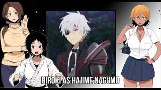 (NTR) Kokujin No Tenkousei React to Hiroki as Hajime Nagumo || Arifureta || Gacha React ||