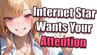 Internet Stars Wants Your Attention  [F4M] [ASMR Roleplay] [Confession]