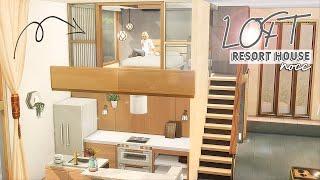 BEACH LOFT  Sulani Resort Villa • Luxurious Minimalism | NoCC | Sims 4 | Stop Motion Build