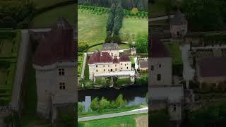    Château et jardins de Losse - Dordogne  #france  #culture  #chateaux  #dji  #nouvelleaquitaine