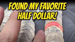 Finding one of my FAVORITE Coins Hunting $1000 in Half Dollars!