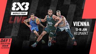 RE-LIVE | FIBA #3x3WorldTour Vienna 2025 | Qualifying Draw - Session 2 | #3x3Basketball