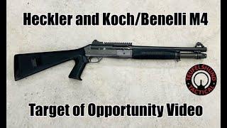 H&K:Benelli M4 Target of Opportunity Video