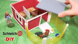 Schleich Chicken Coop DIY | Schleich Craft Farm World