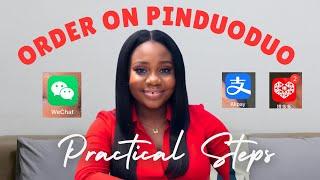 How to Successfully Order on Pinduoduo as a Beginner in Mini importation from China