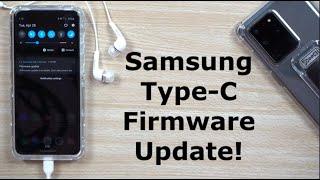 Samsung's Type C Firmware Update