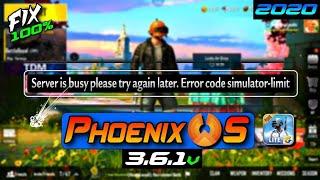 Pubg lite simulator limit error | Error code simulator limit pubg lite phoenix os | 2020 best NO BAN