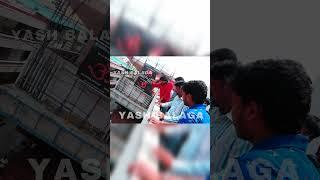 10 years for ramachari movie Yash anna visited Santhosh theatre#yashbalaga #toxic #yash #trending