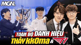 All the Titles Master kkOma Won with T1 and Faker | MGN Esports