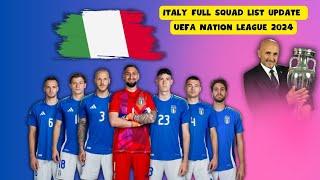 Italy full team squad list update 2024 #italy #worldcup #europe