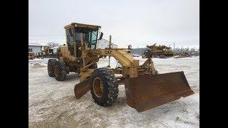 1989 CAT 140G 72V11843 Motor Grader For Sale in Houston, TX