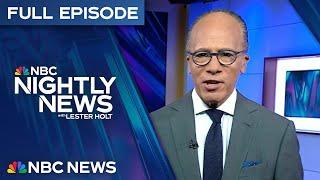 Nightly News Full Episode - March 19