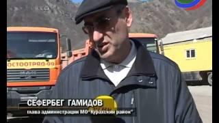 В Курахском районе строится новая дорога