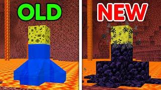 Testing OLD Minecraft vs NEW Minecraft