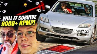 Will AutoAlex Mazda RX-8 SURVIVE 9000+ RPM?! // Nürburgring