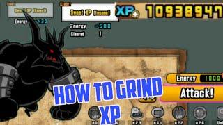 how to grind xp in battle cats for beginners