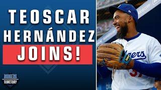 Teoscar Hernandez Joins! Tanner Scott Reactions! | Dodgers Territory