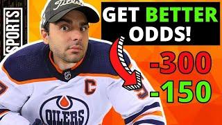 Try This NHL Sports Betting Strategy & Cut Big Favorites Odds In Half!